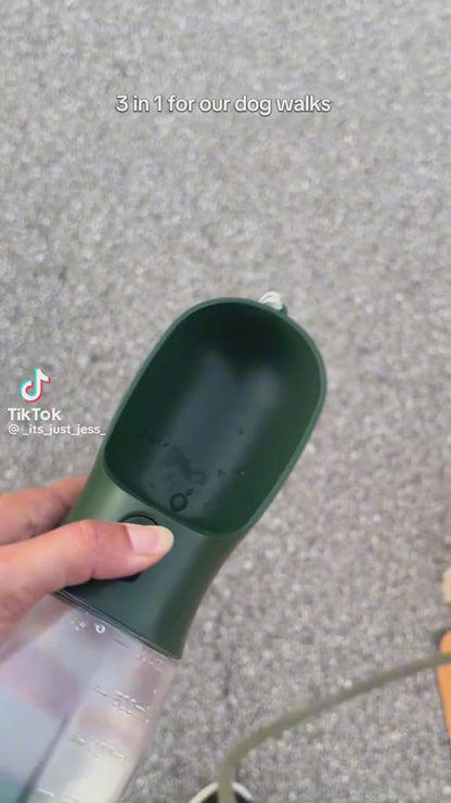 PawGo™ 3-in-1 Pet Travel Bottle